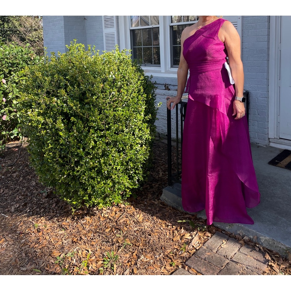 NWT Elegant One-Shoulder MOB Dress